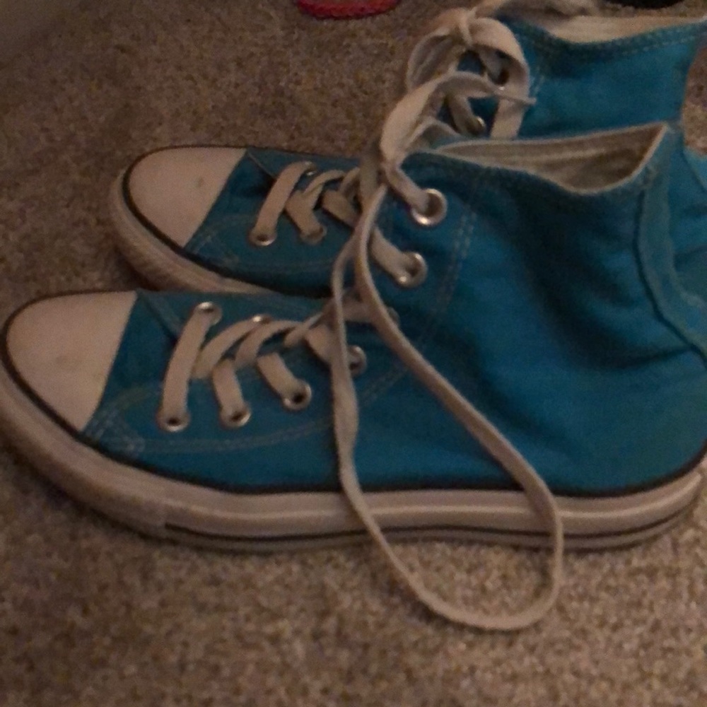 Blue Converse